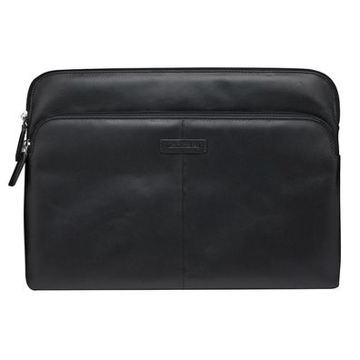 Laptophélle dbramante1928 Skagen Pro+ aus Vollnarbenleder, schwarz