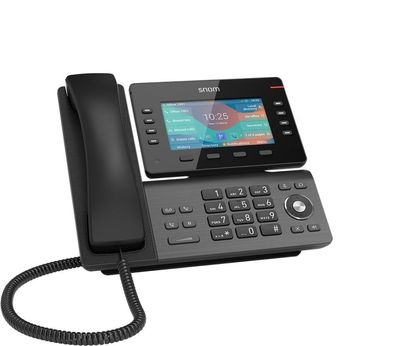 IP Phone Snom mit LCD Display 12,7 cm, 10000 Einträge