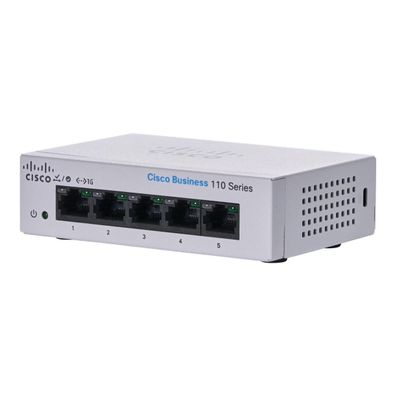 Netzwerk-Switch Cisco CBS110-5T-D, 5-Port Gigabit Ethernet