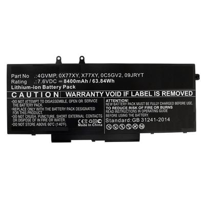 Laptop-Akku CoreParts Li-ion 64 Wh fér Dell Latitude 14 5400/5500