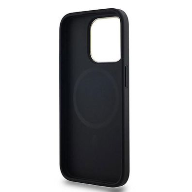 Smartphone-Hélle DKNY fér iPhone 15 Pro, Schwarz, Elegant