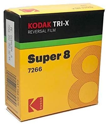 Film Kodak S8 Tri-X schwarzweiß 8mm