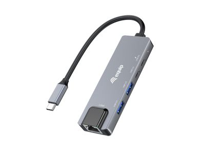 Adapter Equip Multifunktion USB-C mit 2,5 Gbit/s Ethernet