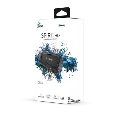 Intercom Cardo Spirit HD Duo Bluetooth 600m Reichweite