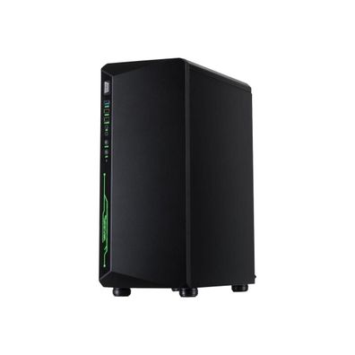 PC-Gehäuse Inter-Tech C-3 Saphir schwarz