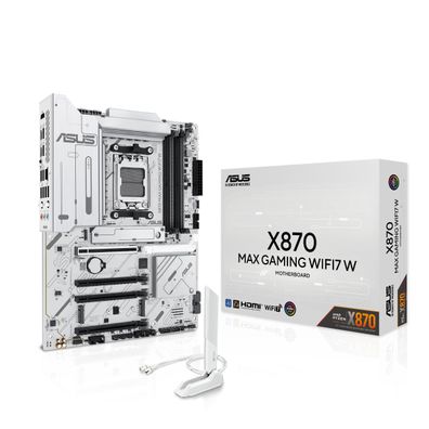 Mainboard ASUS X870 MAX GAMING WIFI7 W Weiß