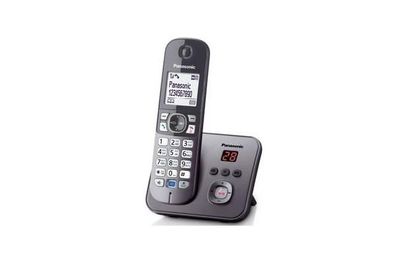 Schnurlostelefon Panasonic KX-TG6821PDM mit Anrufidentifikation