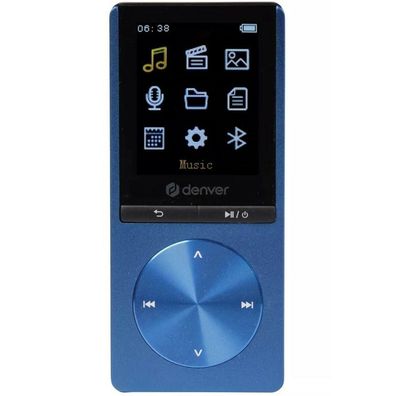 MP4 Player Denver Elektronik Blau 4GB