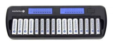 Batterieladegerät EverActive NC-1600 fér 16 AAA/AA Akkus