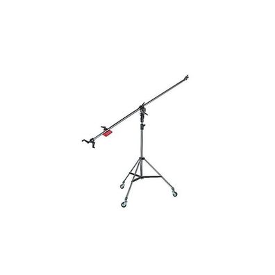 Support-de-perche Manfrotto Super Boom 025BS Aluminium Schwarz