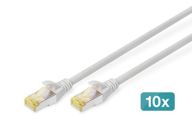Patchkabel Digitus CAT 6A S/FTP, 3 Meter, Grau