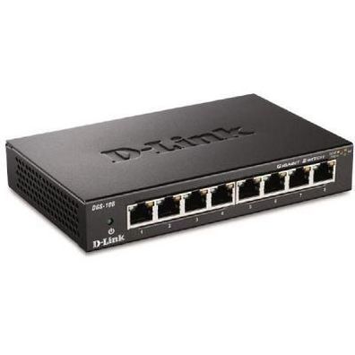 Switch Ethernet D-Link DGS-108 8 Ports Gigabit