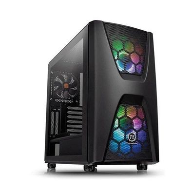 PC-Gehäuse Thermaltake Commander C34 TG ARGB schwarz