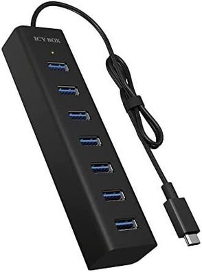 USB-Hub icy-box 7 USB 3.0 Ports, USB Type-C