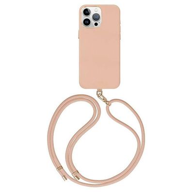 Handyhélle UNIQ Muse aus fléssigem Silikon, MagSafe kompatibel