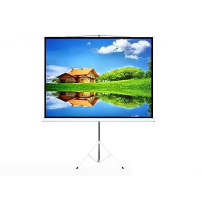 Leinwand Maclean MC-680, tragbar, 200x200 cm, mattweiß