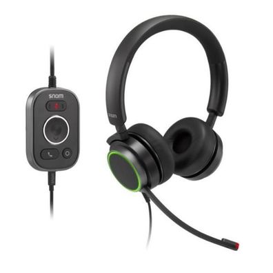 Supra-aural Headset Snom A330D mit USB-Anschluss