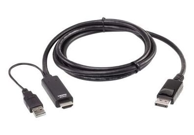 HDMI-auf-DisplayPort Kabel ATEN 1,8 m True 4K