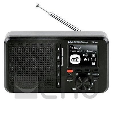 Digitalradio Albrecht DR 86 mit Bluetooth