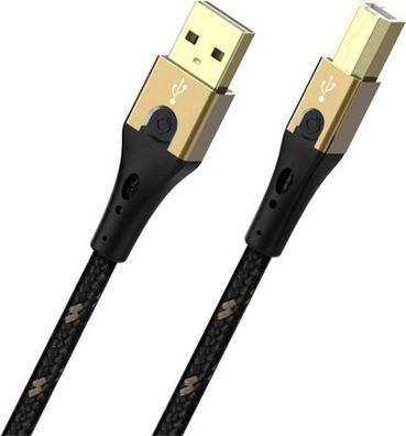 USB-Kabel Oehlbach Primus B 2 m, schwarz