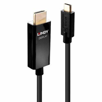 Adapterkabel Lindy USB Type-C zu HDMI 3 Meter