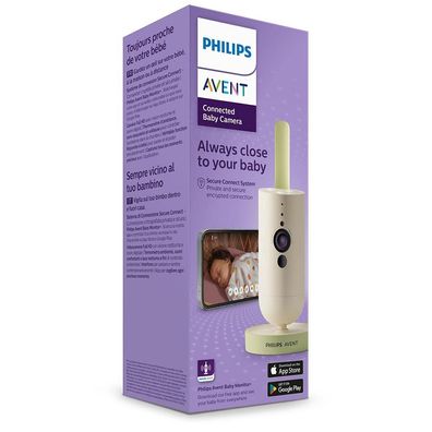 Videomonitor Philips mit Nachtsicht und bidirektionaler Kommunikation