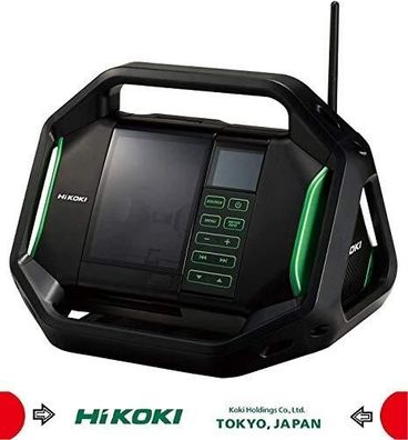 Baustellenradio Hikoki UR18DSALW4Z mit robustem Design