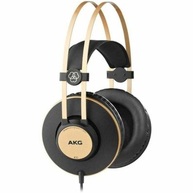 Kopfhörer AKG K92 geschlossen, schwarz mit goldenen Details