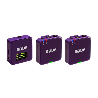 Kabelloses Mikrofon Rode Wireless Go III Violett