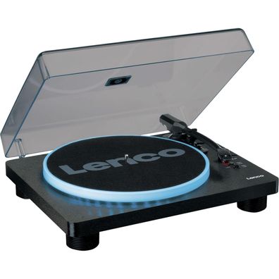 Plattenspieler Lenco LS-50LED mit LED-Beleuchtung