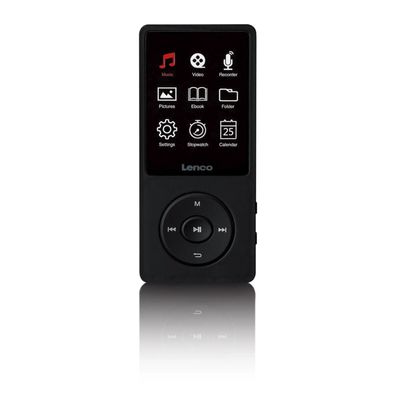 MP3 Player Lenco Xemio-669BK mit 8 GB Speicher