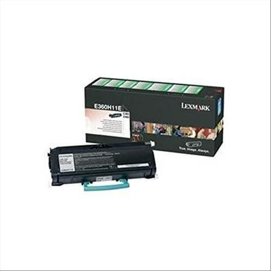 Toner Laser Lexmark E360H11E Original Schwarz
