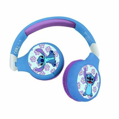 Kopfhörer Lexibook Bluetooth 5.0, faltbar, verstellbar, blau