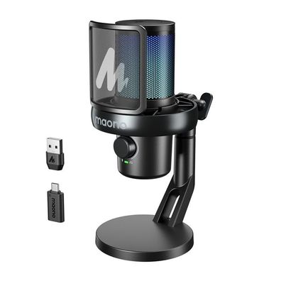 Mikrofon Maono DM40 Pro kabellos mit RGB-Beleuchtung