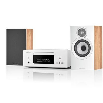 Mini-Netzwerk-HiFi-Anlage Denon RCD-N12DAB mit Eichenfinish
