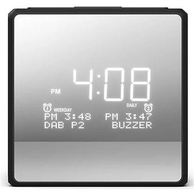 Radiowecker Philips mit digitalem FM/DAB+ Tuner, grau