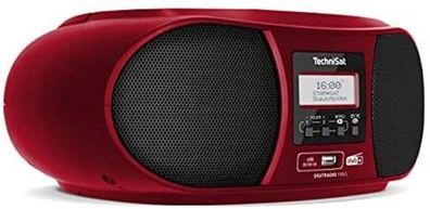 Radio CD Technisat DigitRadio 1990 mit DAB+ und Bluetooth, Rot