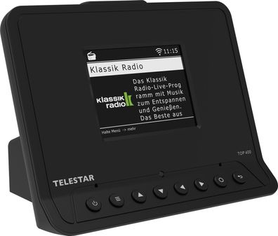 Hi-Fi Adapter Telestar mit Bluetooth 5.3 und LCD-Farbdisplay