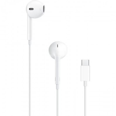 In-Ear Kopfhörer Apple mit USB-C Anschluss, weiß