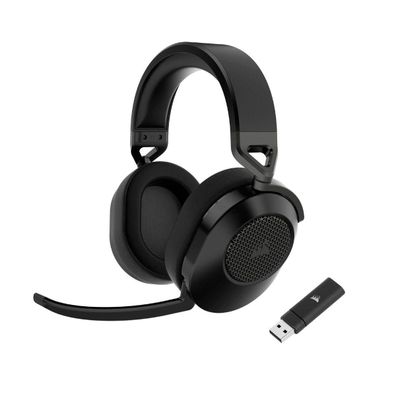 Gaming-Headset Corsair HS65 Wireless V2 Carbone