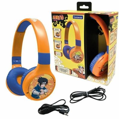 Kinderkopfhörer Lexibook Naruto Bluetooth und Kabel