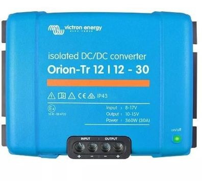Spannungswandler Victron Energy Orion-Tr 12/12-30A 360W