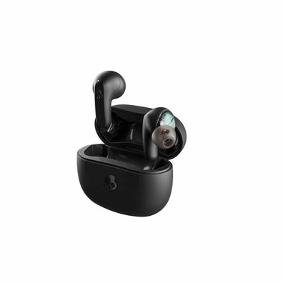 True Wireless Kopfhörer Skullcandy Rail, schwarz, Bluetooth 5.2
