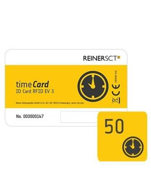 Karte Reiner timeCard Premium 50 Stéck
