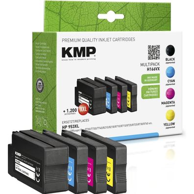 Druckerpatronen KMP Multipack H166VX Hochleistung