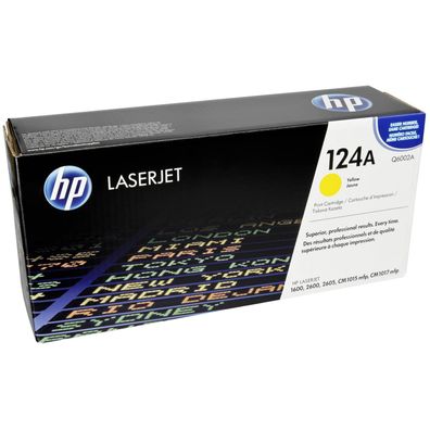Toner fér Drucker HP 124A Gelb