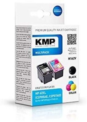 Druckerpatronen KMP Schwarz und Farbe - KMP H162V