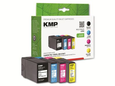 Druckerpatronen KMP KMP C99V Schwarz und Farbe