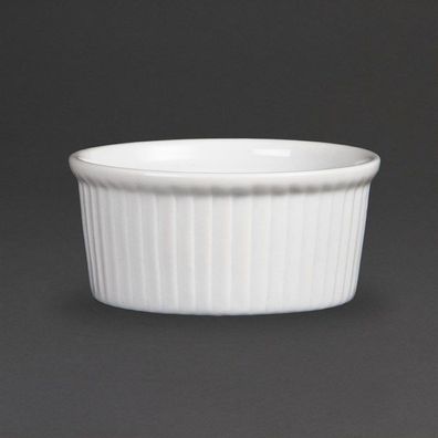 Olympia Whiteware Auflaufförmchen 8,5cm (12 Stück)