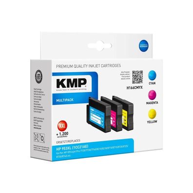 Druckerpatronen KMP Multipack Cyan Magenta Gelb